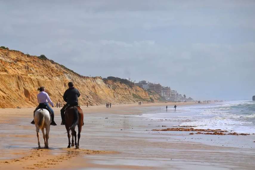 5. Horseback Riding Along the Beach  