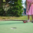 The 9-hole golf course at Church Farm