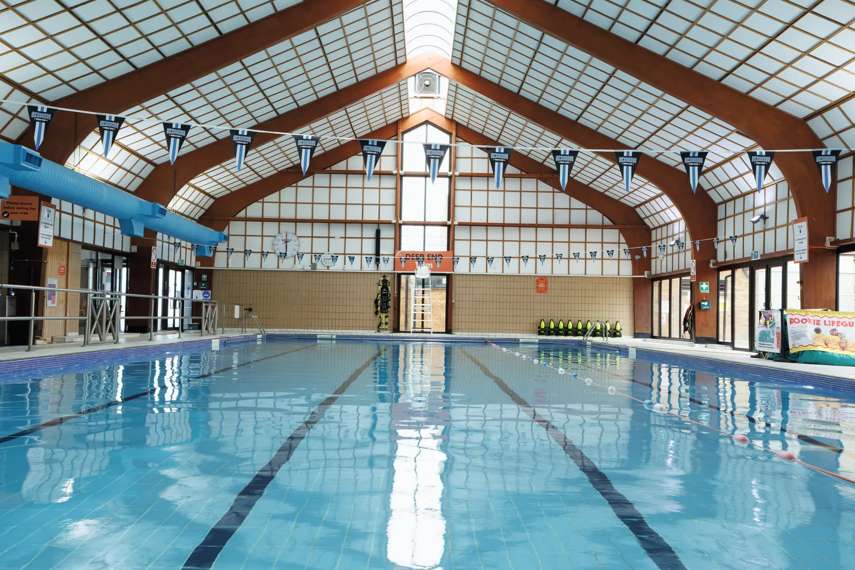 1. The indoor pool at Haven Skegness 