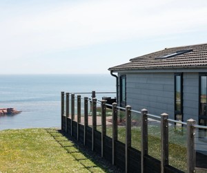 Stunning sea view from the lodge retreat