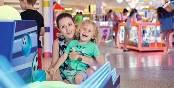 The updated arcade at Greenacres