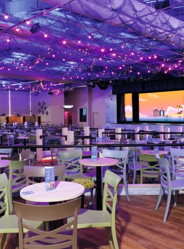 The all-new Marina Bar and Stage at Kent Coast