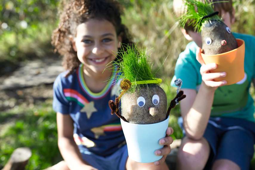 8. Grass Head Creations