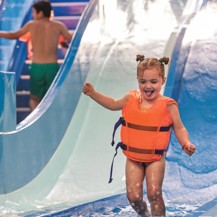 Indoor and outdoor pool at Wild Duck