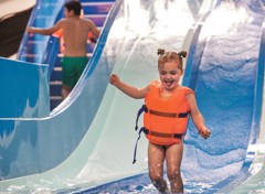 Indoor and outdoor pool at Wild Duck