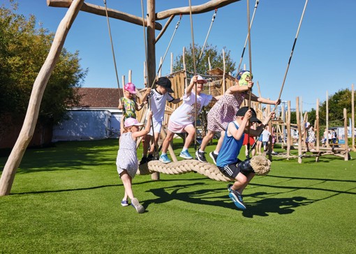 Get outdoors! Free play areas to explore on our parks