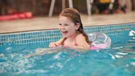Indoor and outdoor pool at Wild Duck