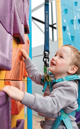 Mini Climber at Kent Coast