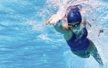 Swimming underwater