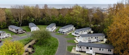 The Belfry holiday home area at Hopton.
