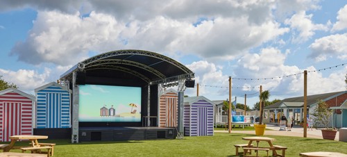 1. The new outdoor piazza