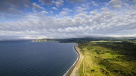Pwllheli coastline