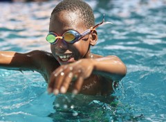 Indoor pool at Orchards