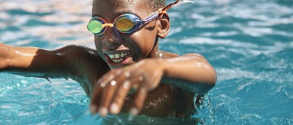 Indoor pool at Orchards