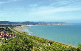 Colwyn Bay from above