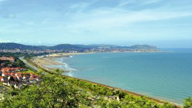 Colwyn Bay from above