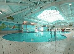 Indoor pool at Weymouth Bay