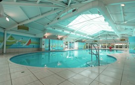 Indoor pool at Weymouth Bay