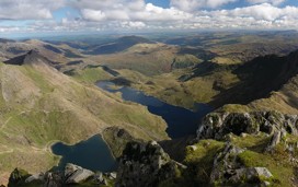 View from Snowdon Summit