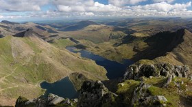 View from Snowdon Summit