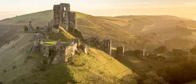 Marvel at Corfe Castle 