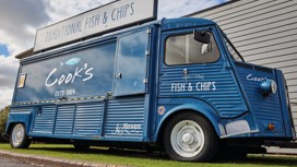 Cook's fish and chips van