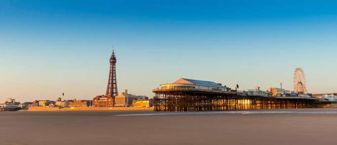 5. Blackpool Central Beach, Blackpool