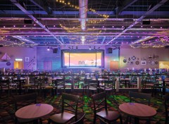 Prime view of the stage from inside the incredible Marina Bar & Stage entertainment venue