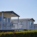 One of the well-tended holiday home area at Reighton Sands