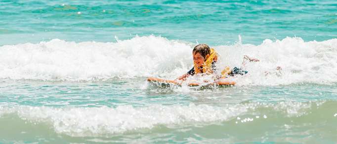 3. Try your hand at water sports 