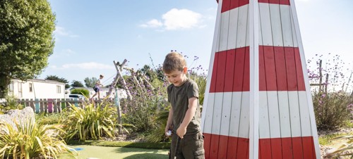 Play crazy golf at The Bunker 