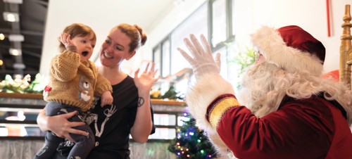 Book Santa's Grotto to meet the man himself!