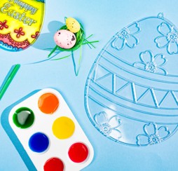 Create a colourful sun catcher in a range of designs.