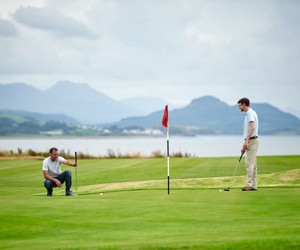 Owners-only 9-hole golf course