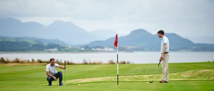 Owners-only 9-hole golf course