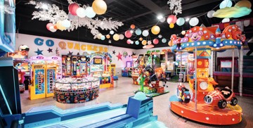 An example of a recently renovated arcade