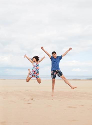 Beach and dunes at Golden Sands