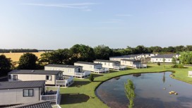 Holiday Home area at Golden Sands