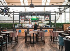 Historic Tower bar at Haggerston Castle