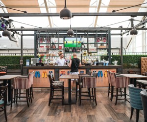 Historic Tower bar at Haggerston Castle