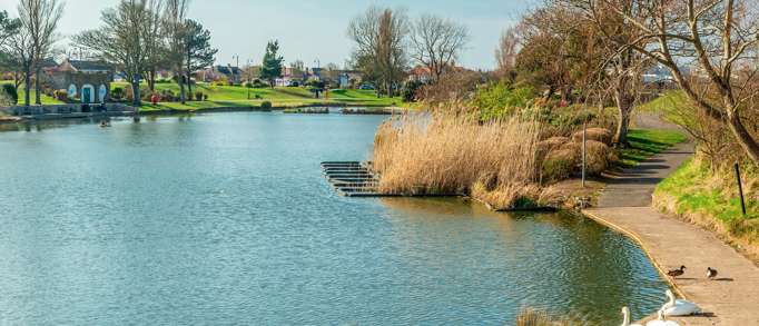 3. Cleethorpes boating lake 