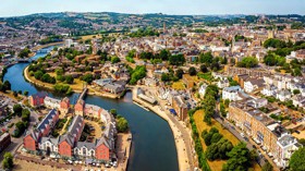 River Exe in Exeter