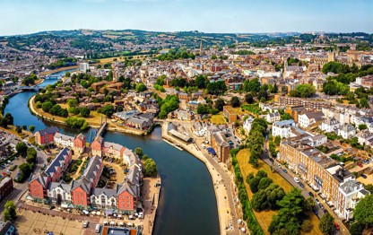 River Exe in Exeter