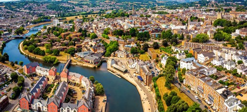 River Exe in Exeter