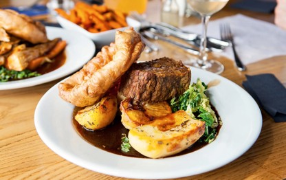 Enjoy a Sunday roast in the historic setting of Command House
