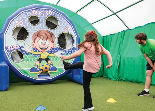 Football Fun Factory has arrived at Haven