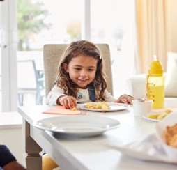 Fish and chips with the family
