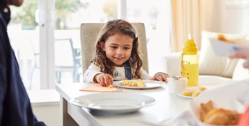 Fish and chips with the family
