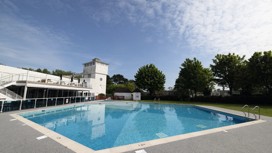 Outdoor pool at Rockley Park