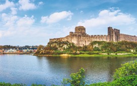 Pembrokeshire Castle in South Wales